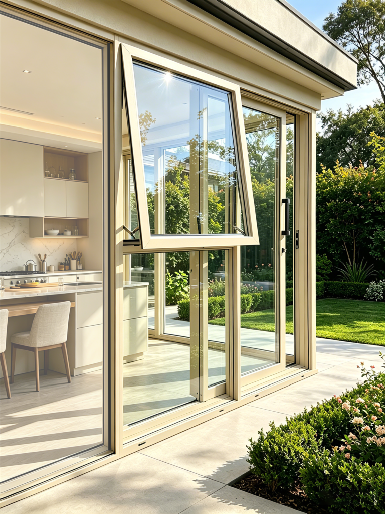 NZ125  Sliding Door Awning Window